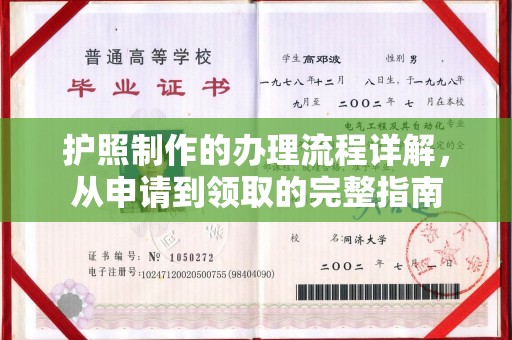 土默特右旗护照制作的办理流程详解，从申请到领取的完整指南